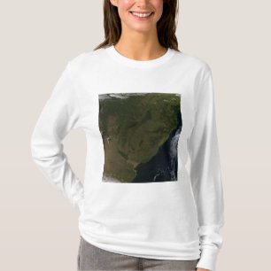 Camiseta Vista por satélite de Suramérica