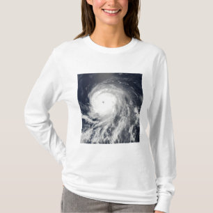 Camiseta Vista por satélite del huracán Celia