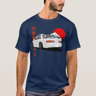 Camiseta Vista posterior de Nissan Silvia S13
