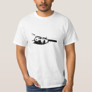 Camiseta Vista posterior del horizonte