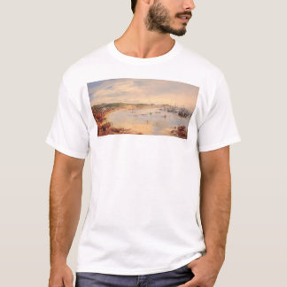Camiseta Vista puerto de San Francisco, California (0575A)