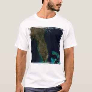 Camiseta Vista Satelital De Florida.