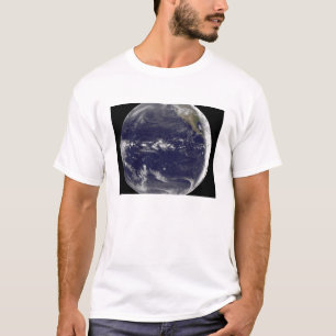 Camiseta Vista satelital de la Tierra
