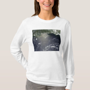 Camiseta Vista satelital de las fugas de petróleo