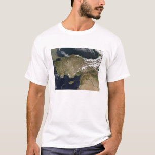 Camiseta Vista satelital de Turquía
