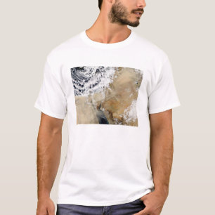 Camiseta Vista satelital del Mediterráneo oriental