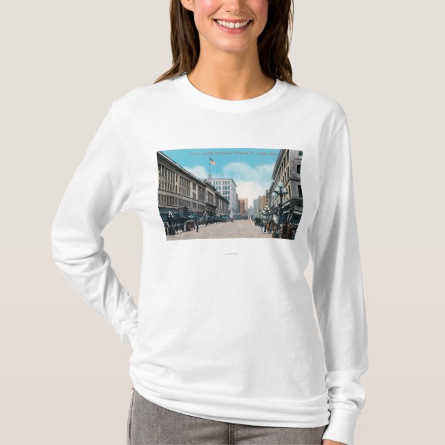Camiseta Vista septentrional de la 2da avenida del St de la (Anverso)