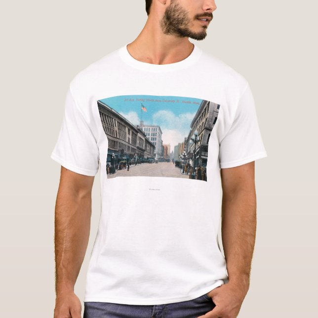 Camiseta Vista septentrional de la 2da avenida del St de la (Anverso)