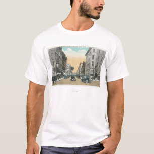 Camiseta Vista septentrional de la calle de Washington de