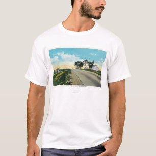 Camiseta Vista septentrional del campo de batalla de