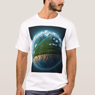 Camiseta Vista terrestre