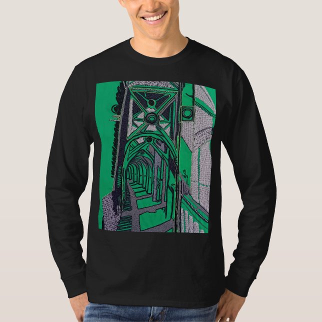 Camiseta Vistas al puente (Anverso)