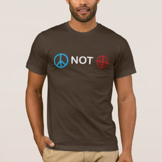 Camiseta Vistas de arma de la paz no