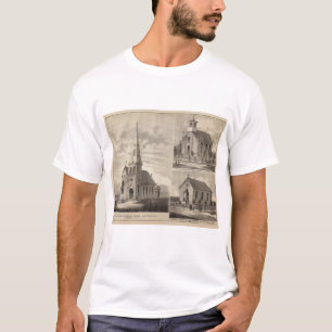 Camiseta Vistas de iglesias católicas alemanas en Minnesot
