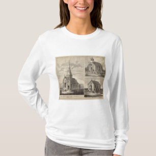 Camiseta Vistas de iglesias católicas alemanas en Minnesot