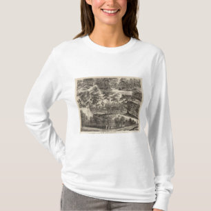 Camiseta Vistas del parque de Merriam, Kansas