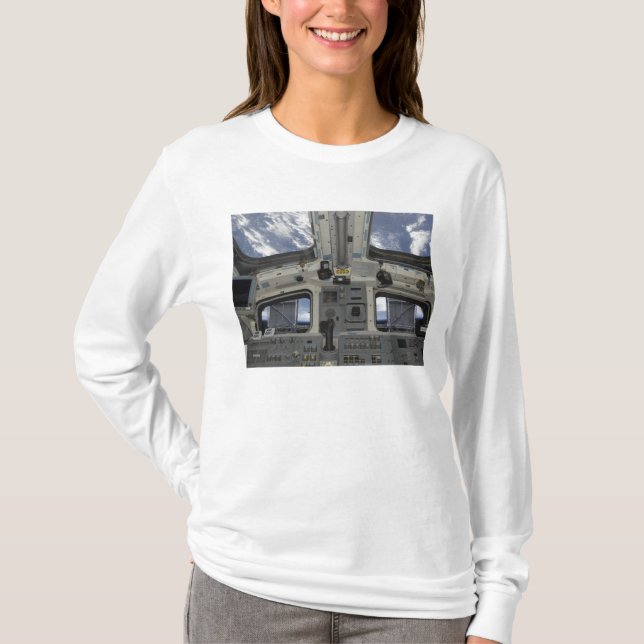 Camiseta Vistas desde el interior de la cabina de vuelo (Anverso)