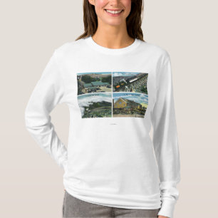 Camiseta Vistas escénicas del viaje hacia la cumbre