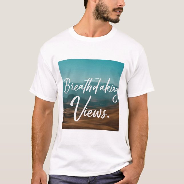 Camiseta Vistas impresionantes (Anverso)