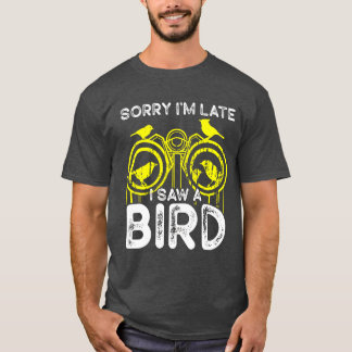 Camiseta Vistazo de pájaro Cute Ave Lover vintage retro