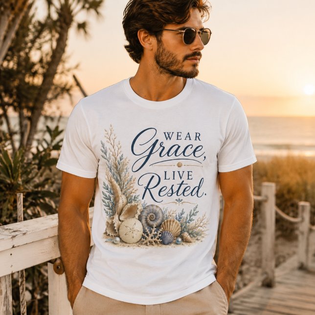 Camiseta Viste Gracia, Vive Tranquilo – Inspirational Coste (Subido por el creador)