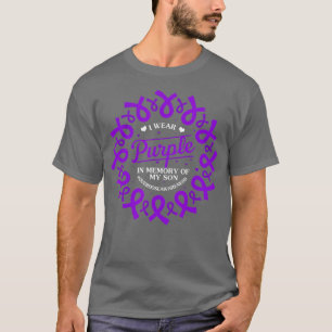 Camiseta Viste Morado En Memoria De La Conciencia Sobre La