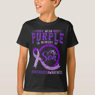 Camiseta Viste Morado En Memoria De La Conciencia Sobre La