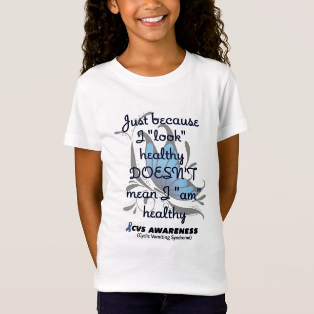Camiseta "Viste" Saludable/Mariposa...CVS (Anverso)
