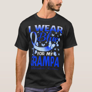 Camiseta Visto Azul Por La Conciencia De Hidrocefalia De Mi