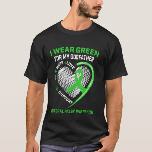 Camiseta Visto Verde Por Mi Padrino Conciencia de la Paráli