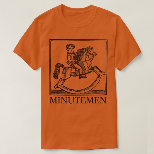Camiseta Visuales de época de Minutemen (Diseño del anverso)