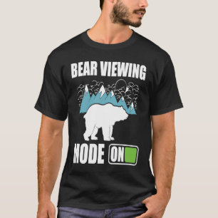 Camiseta Visualización del oso en el Parque Nacional del Zo