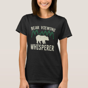 Camiseta Visualización del oso en el Parque Nacional del Zo