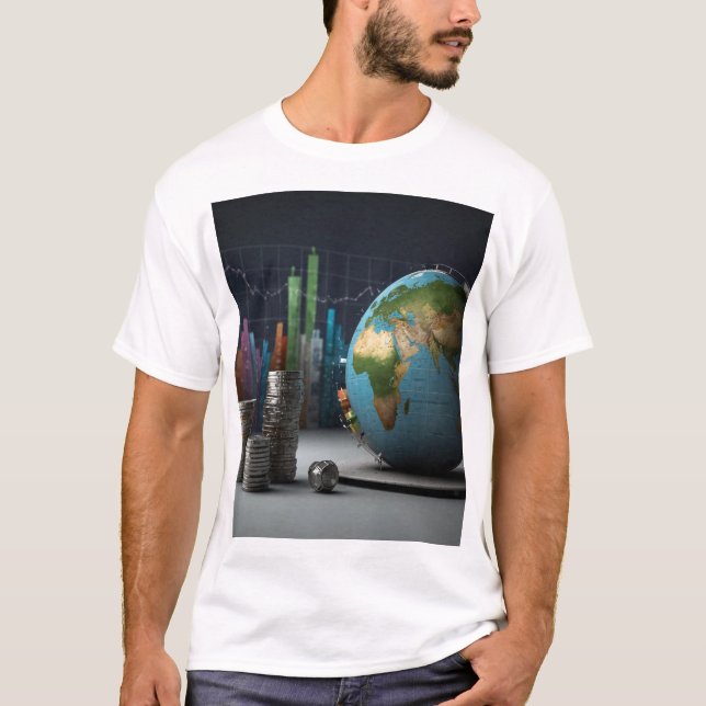 Camiseta Visualizar la inclusión financiera en los mercados (Anverso)