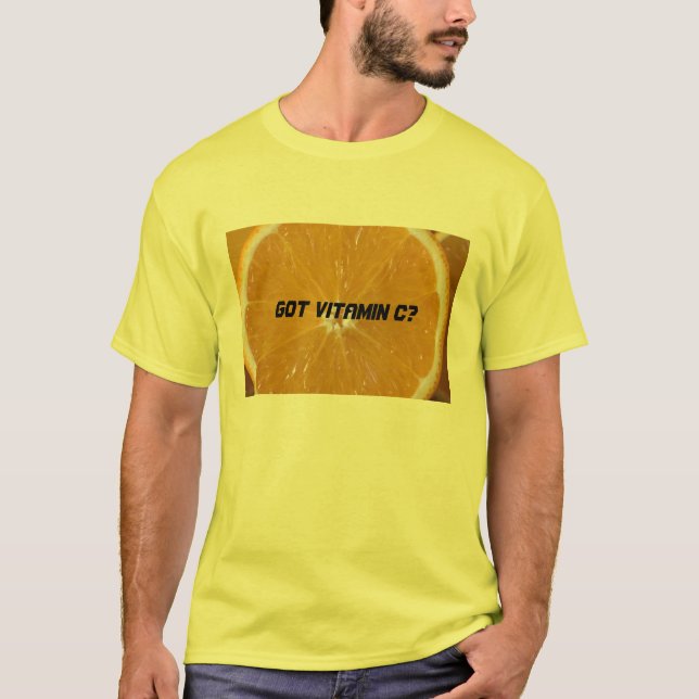 Camiseta ¿Vitamina C conseguida? (Anverso)