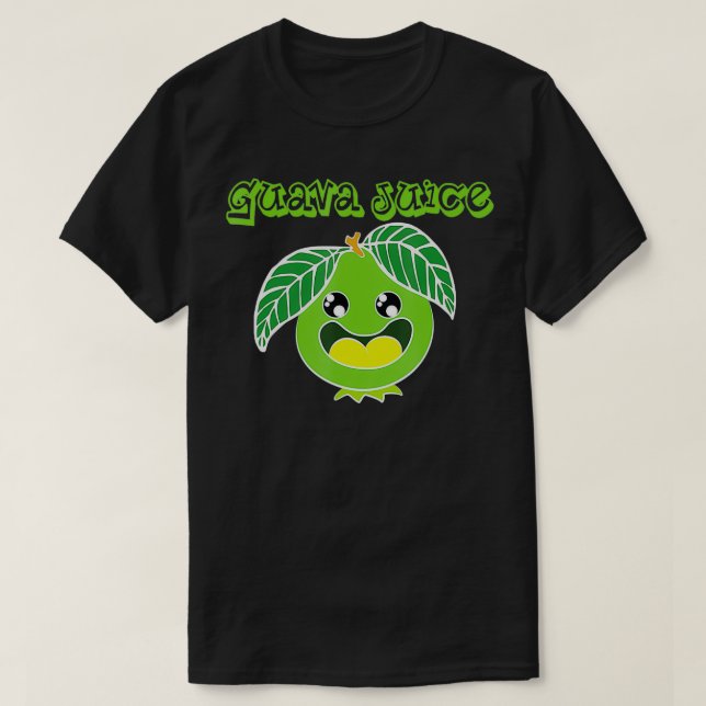 Camiseta Vitamina C Deliciosos Jugos de Guayaba (Diseño del anverso)