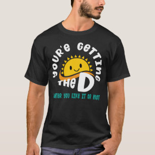 Camiseta Vitamina D vitamina vitamina salud del sol vitamin