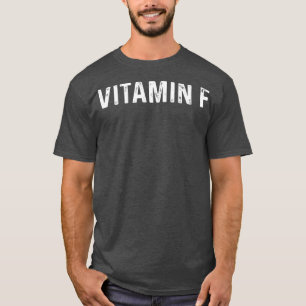 Camiseta Vitamina F, Derechos de la Mujer Igualdad de Géner