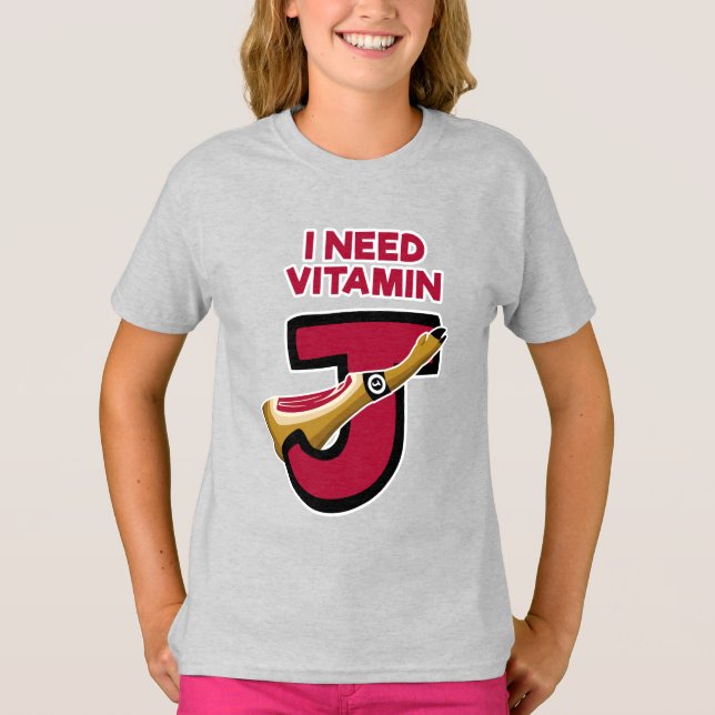 Camiseta Vitamina J (Anverso)