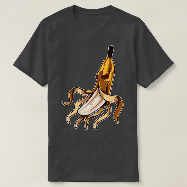 Camiseta Vitaminas submarinas de Octopus de Banana (Diseño del anverso)