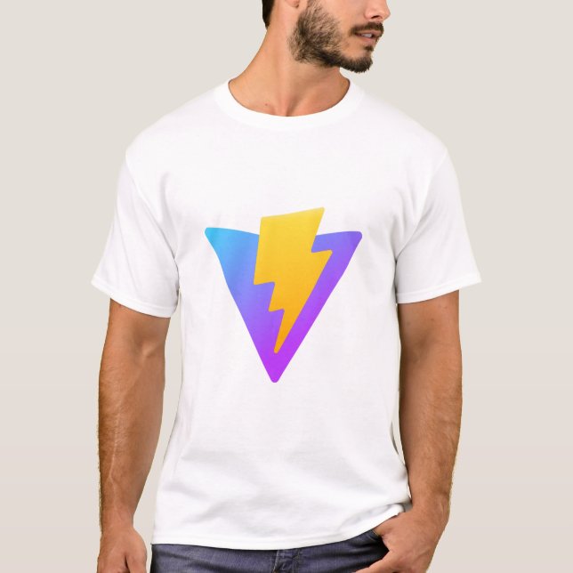 Camiseta Vite Developer - Next Generation Frontend Tooling (Anverso)