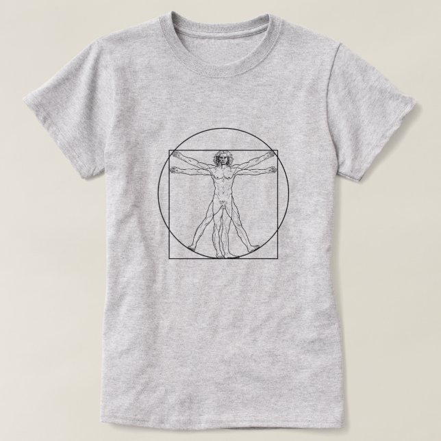 Camiseta Vitruísta (Diseño del anverso)