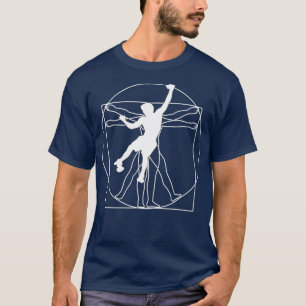 Camiseta Vitruvian Boulderer Bouldering