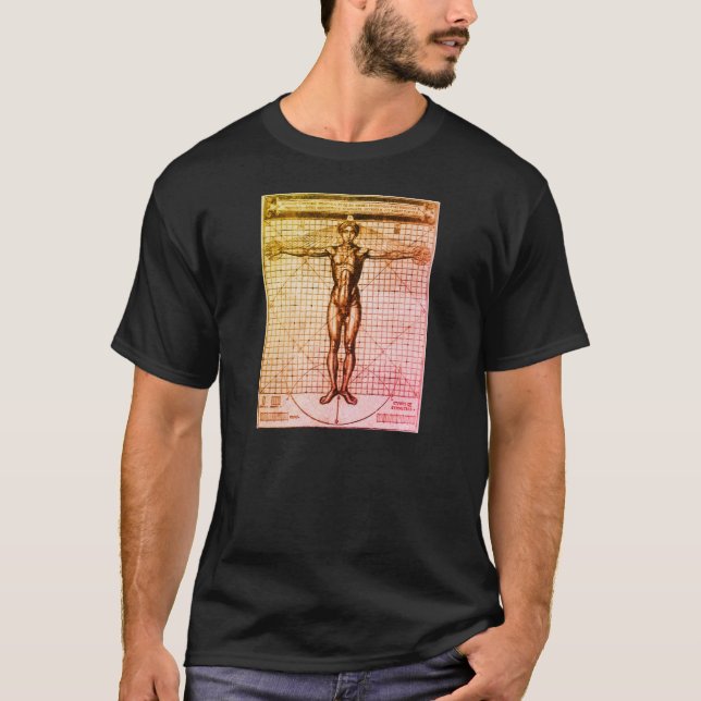 Camiseta Vitruviano (Vitruvio: De arquitectura) (Anverso)