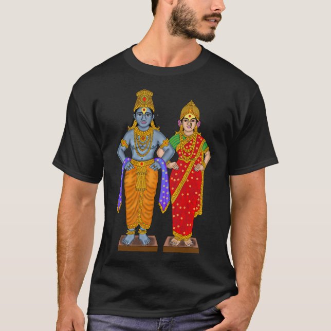 Camiseta Vitthal Rukmini (Anverso)