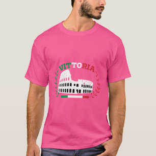 Camiseta Vittoria E Nostrasiamo I Campionaje Para Deportes