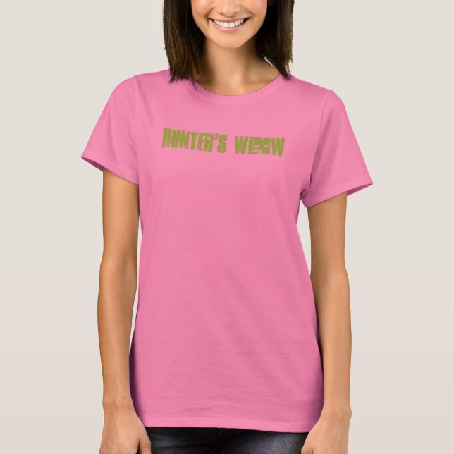 Camiseta Viuda de Hunter (Anverso)