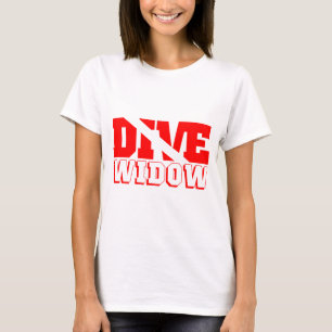 Camiseta Viuda del buceo con escafandra