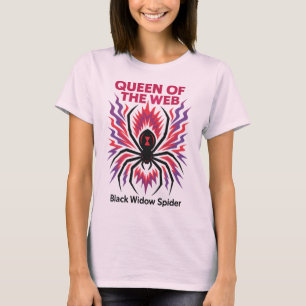 Camiseta Viuda Negra Araña Eléctrica
