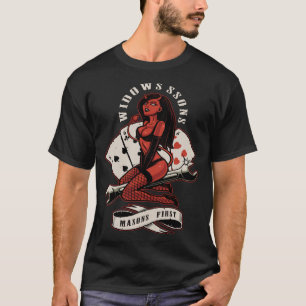 Camiseta Viudas, hijo de Chica malvado